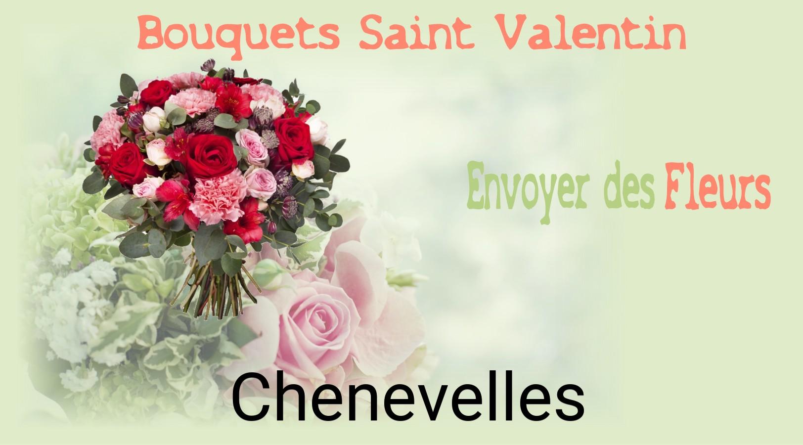 Roses de Saint-Valentin livrées à Chenevelles
